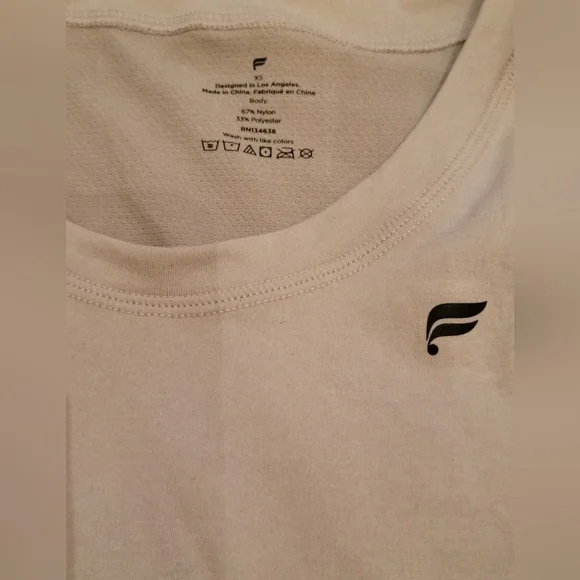 Fabletics Mens Tank Top XS Light Gray - Picture 5 of 9